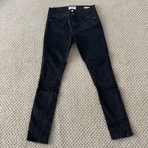 Frame skinny distressed jeans